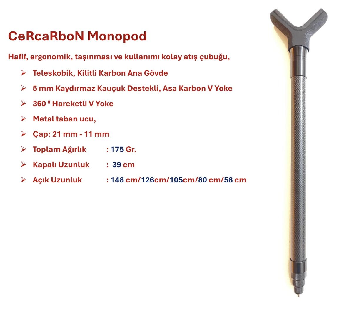 ceRcaRbon monopod