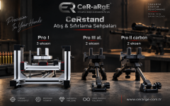 ceRstand Pro III AL. Atış ve Sıfırlama Sehpası